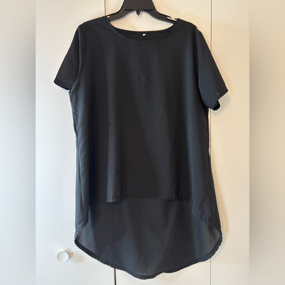 Elegant Black Women's Top